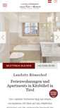 Mobile Screenshot of landsitz-roemerhof.com